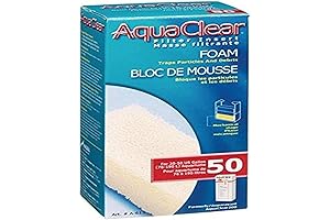 Aqua Clear Foam Filter Insert for 50 Gallon Aquariums