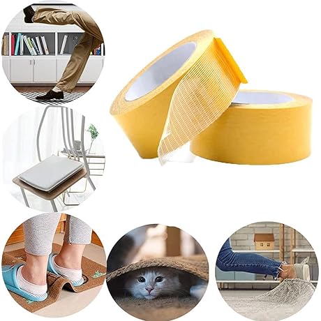 Mirajane's Adhesive Double-Sided Gauze Fiber Mesh Tape
