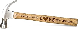 Krezy Case Wooden engraved Hammer,Best Gift for Dad, Birthday Gift,Custom Gift,Anniversary Gift,christmas gifts,Gift for Grand dad