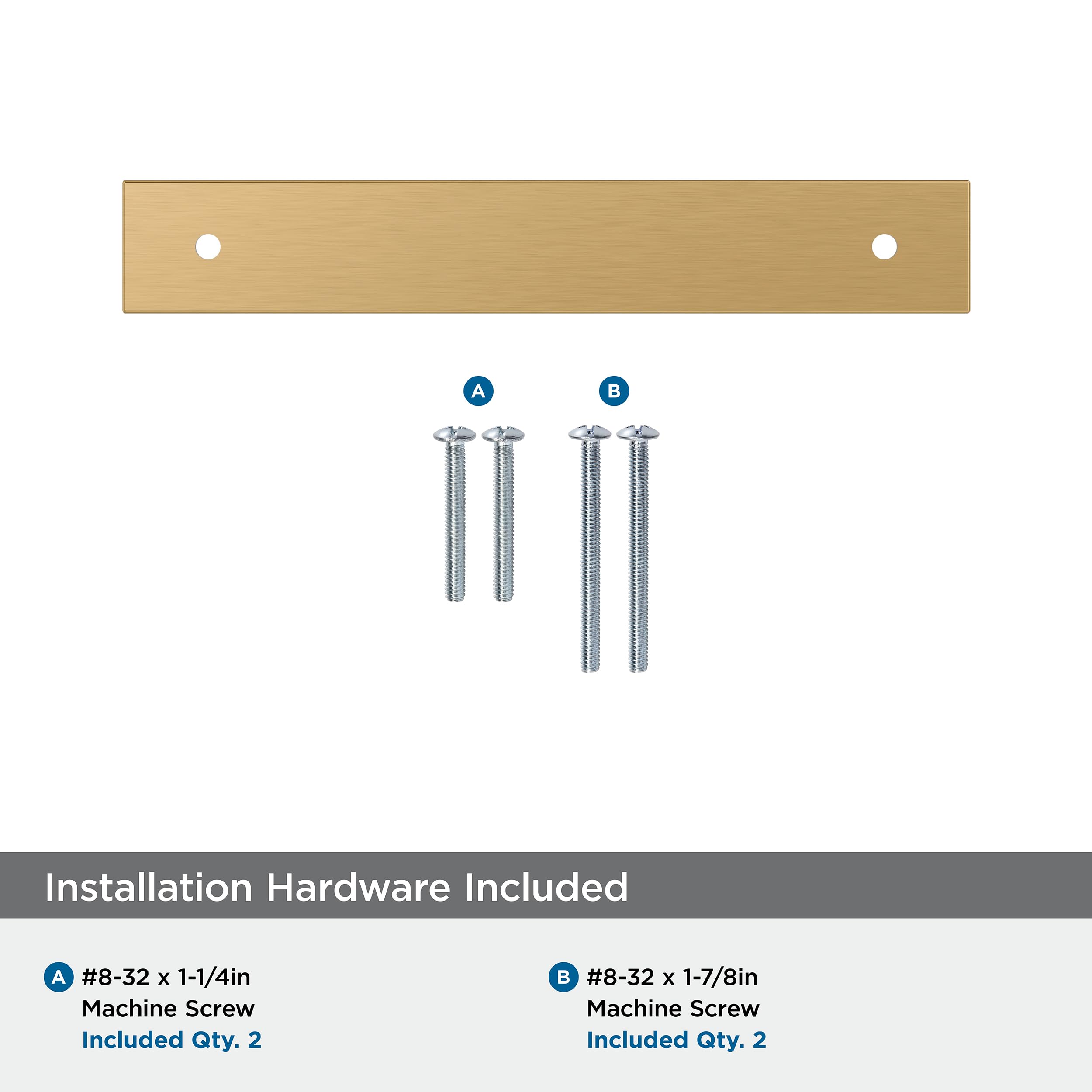 Amerock Ladera Champagne Bronze Backplate -5
