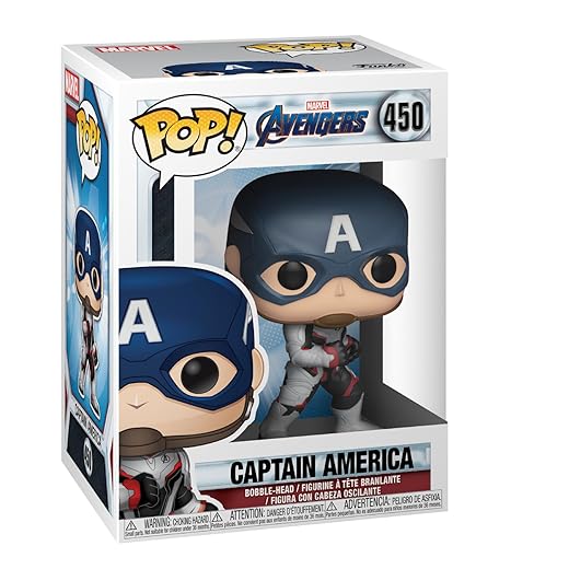 En Oferta Funko Pop! Marvel: Avengers Endgame - Captain America, Multicolor