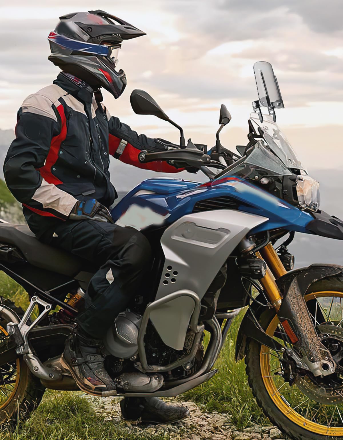 KEMIMOTO Pare-brise universel pour moto