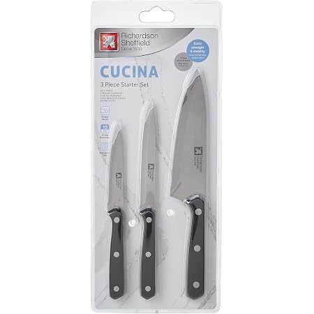RICHARDSON SHEFFIELD Schälmesser 9 Cm – Blauer Griff, Vielseitig