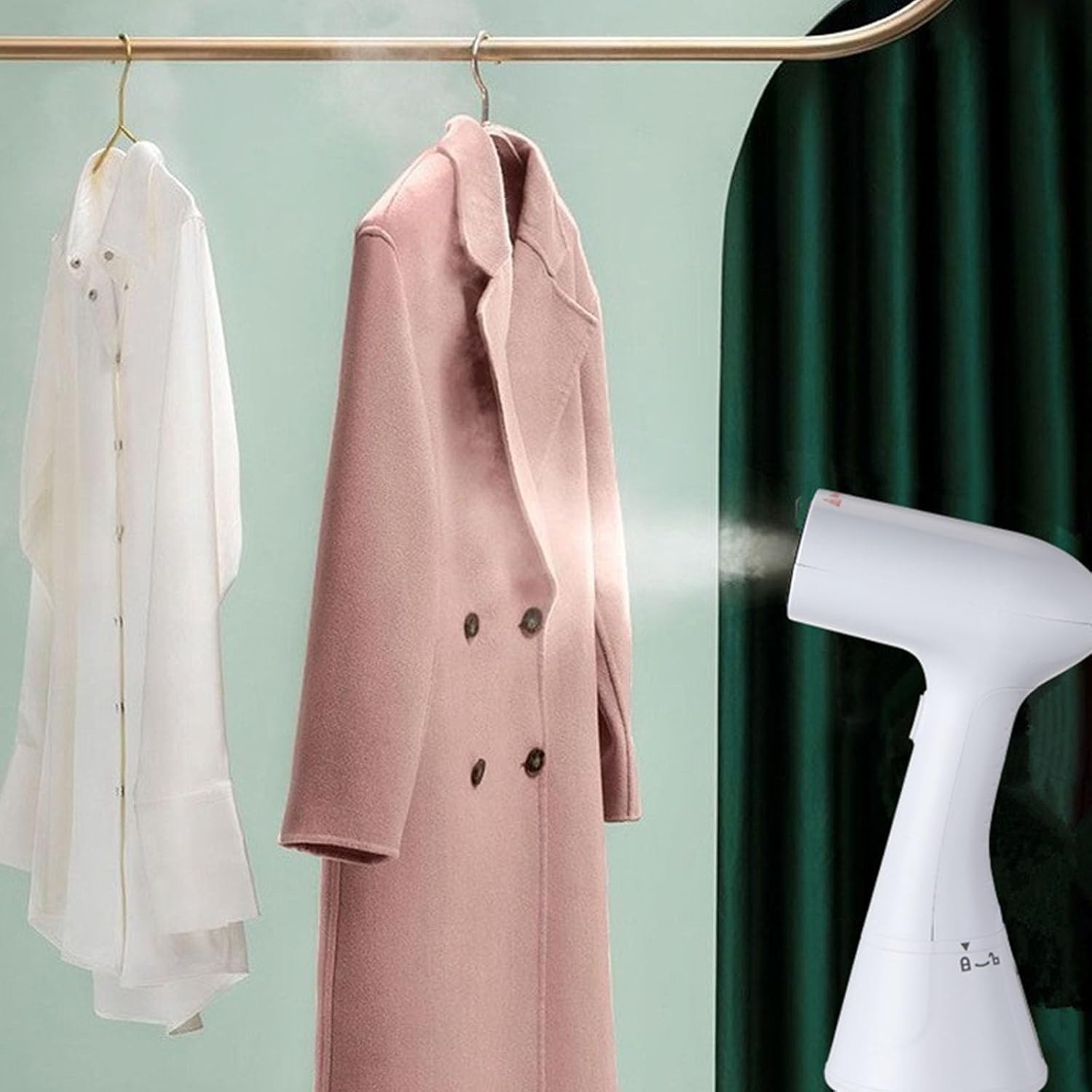 Portable Steamers Handheld Garment 1000W Fabric Iron Cloth Clothes Steaming Tool Suitable For Home Use Travel Steamer