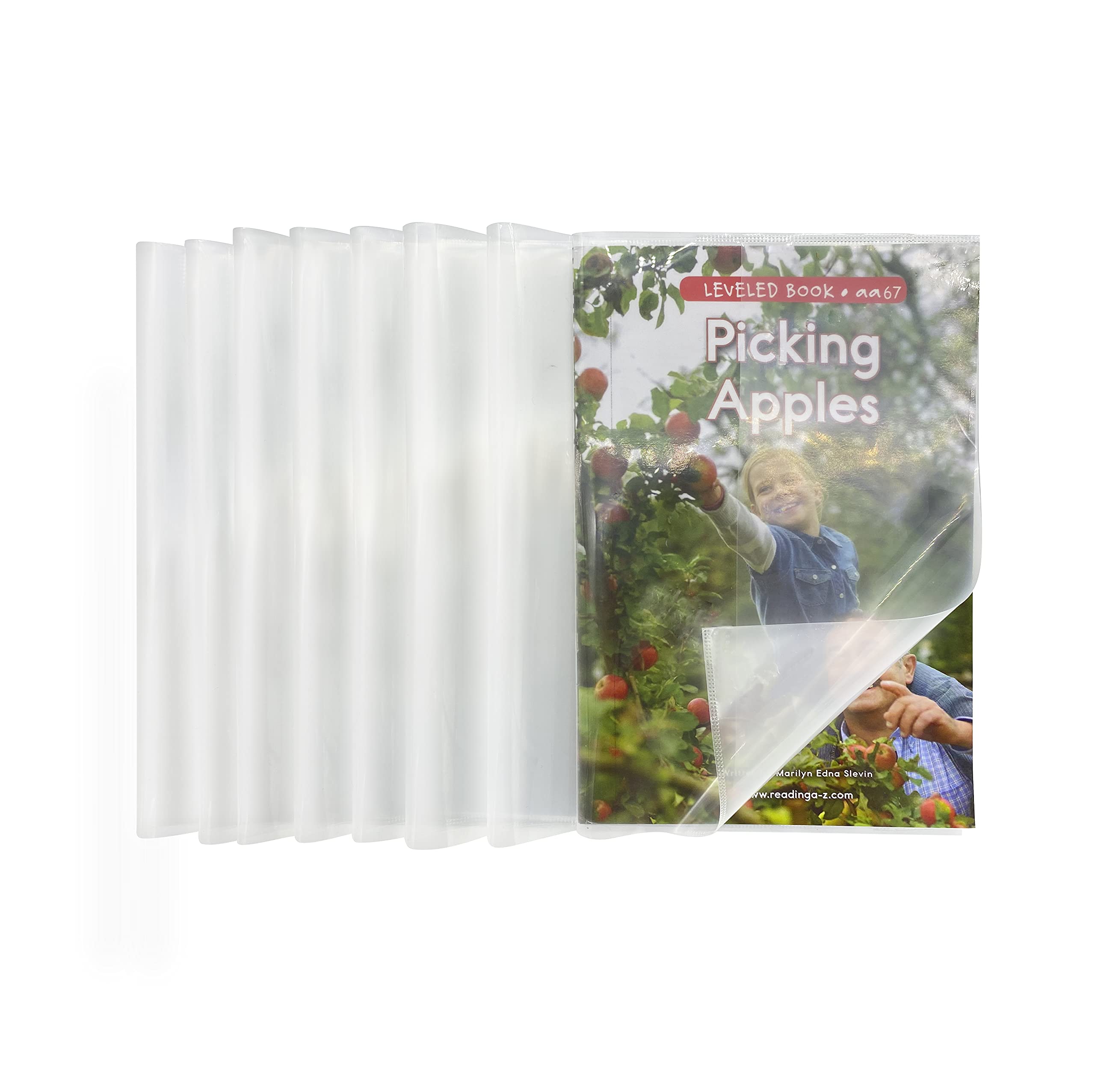 10 Protège-livres Transparents B5 (19,5 X 26 Cm) – Autocollants, Imperméables, Résistants - 4