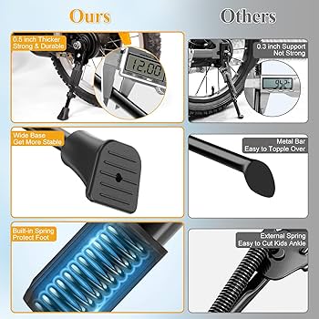 KICKBACK CORNERED,LES 150 PASSIONS…セット Amazon.com: SEISSO Bike Kickstands, Kickstand for Bike
