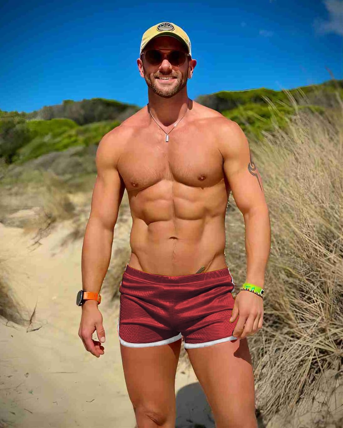 AIMPACT Mens Running Shorts Breathing Workout Gym Booty Short Shorts - Image 7