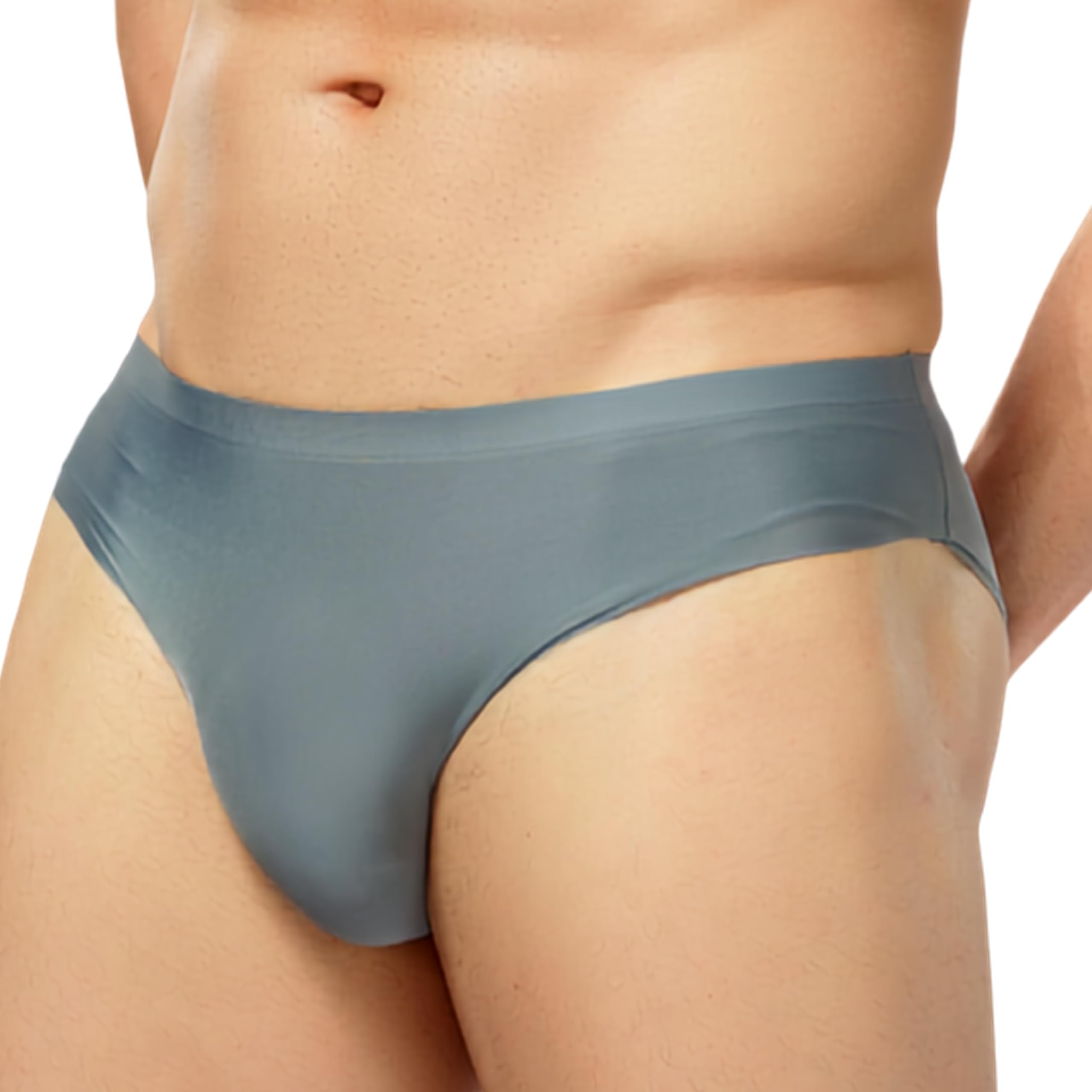 maml Men’s Ultra Thin Ice Silk Briefs Underwear for Men-picture-29