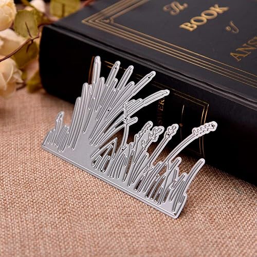 Miniatura 10 de Troqueles de metal para corona de hojas de acebo, hojas de arco, círculo redondo de Navidad, troqueles de corte DIY Scrapbooking Artist para 1 Pcs