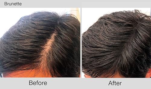 Miniatura 4 de Joan Rivers Great Hair Day - Polvo de relleno y barra de retoque de raíces, cubierta de raíces para cabello adelgazante, cabello más grueso y más