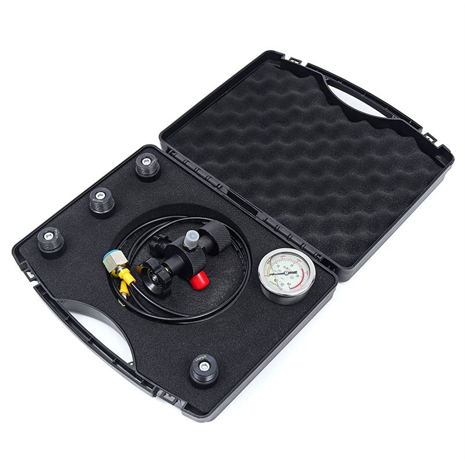 Buy Hydraulic Tools 0400Bar 6000Psi Pressure Gauges Test Kit Gauges