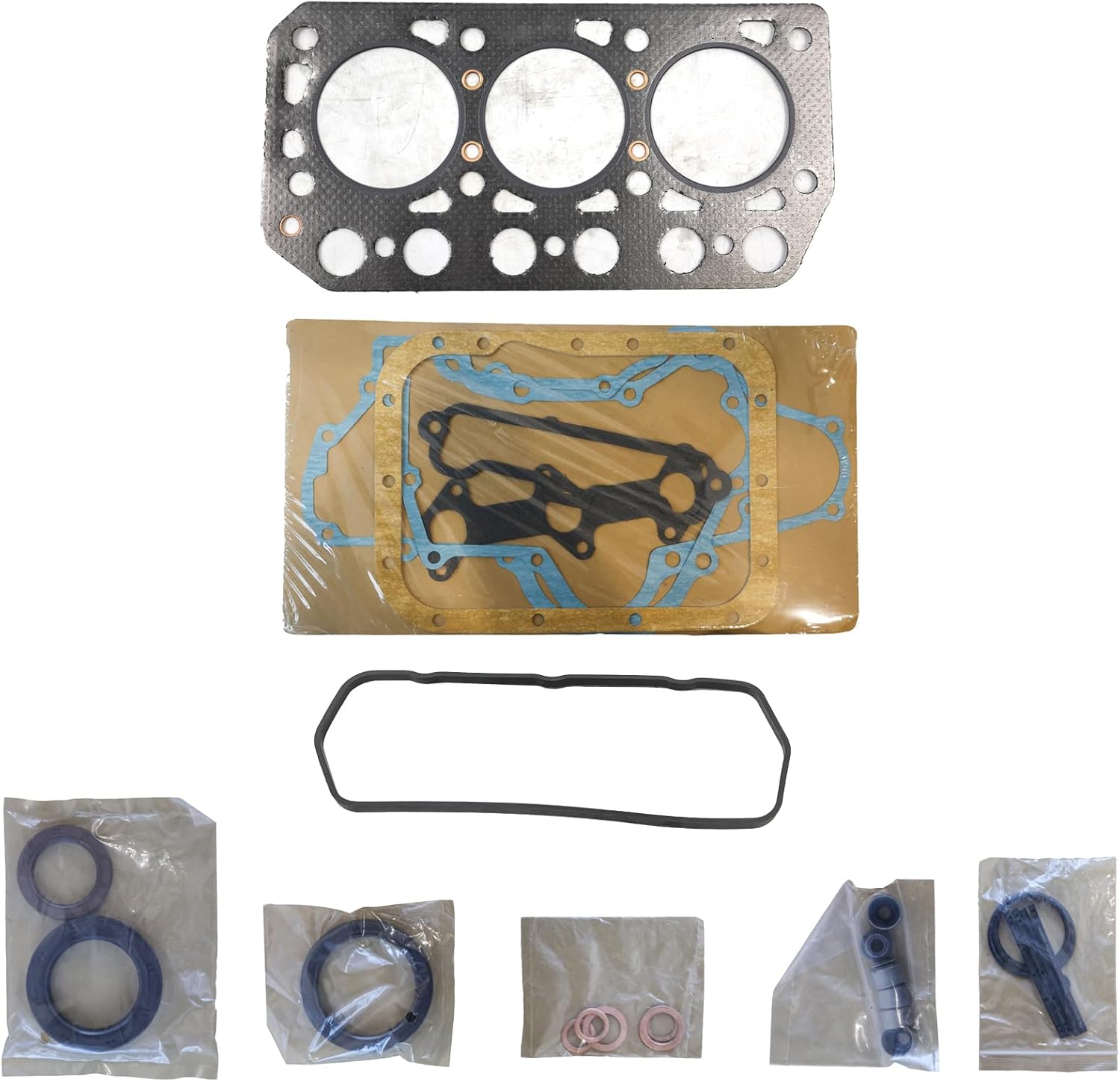 Full Gasket Set fits for Mitsubishi K3D Engine Case IH Tractor 244 245