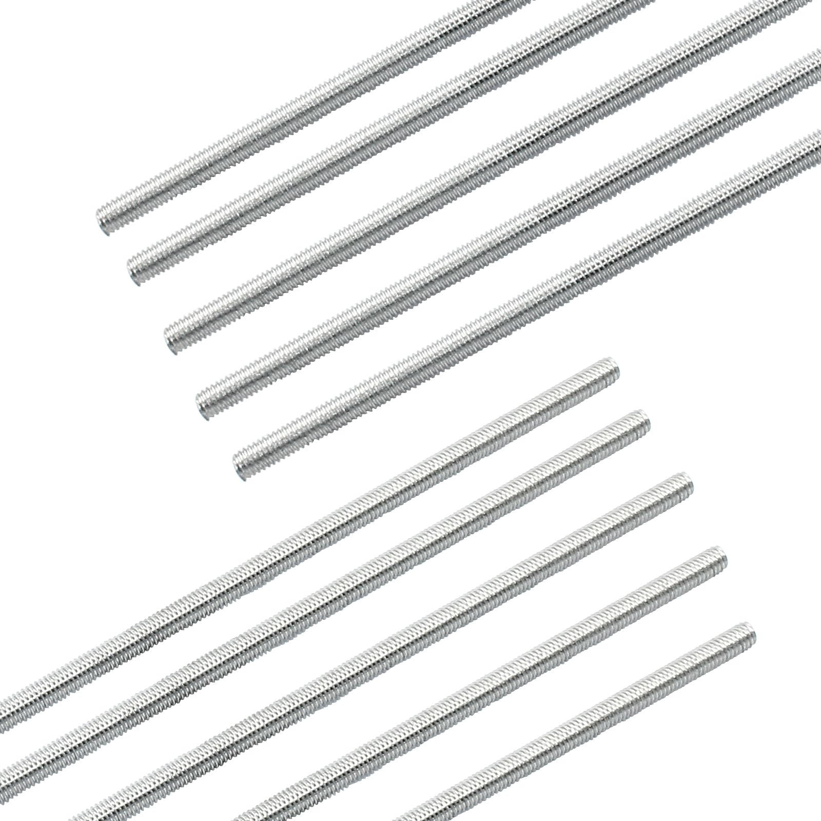 M3 Threaded Rods - 10 Pack Stainless Steel -4 M3 Threaded Rods - 10 Pack Stainless Steel -4