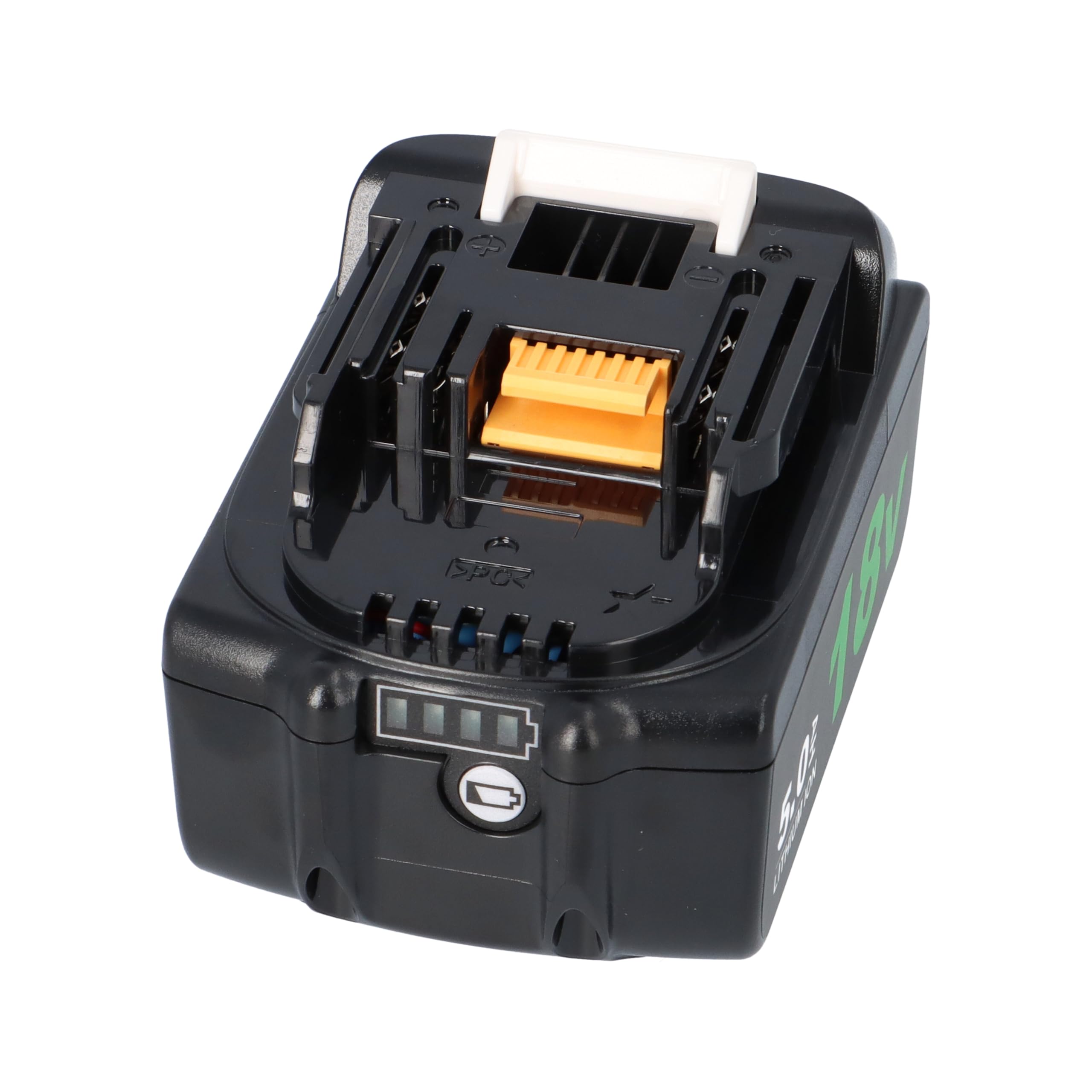 PATONA Premium Akku kompatibel mit Makita BL1850 – 18V 5.0Ah Li-Ion Ersatzakku mit LED-Ladeanzeige – Lange Laufzeit & hohe Leistung – passend für Makita 18V LXT Werkzeuge, robuste Schutzelektronik