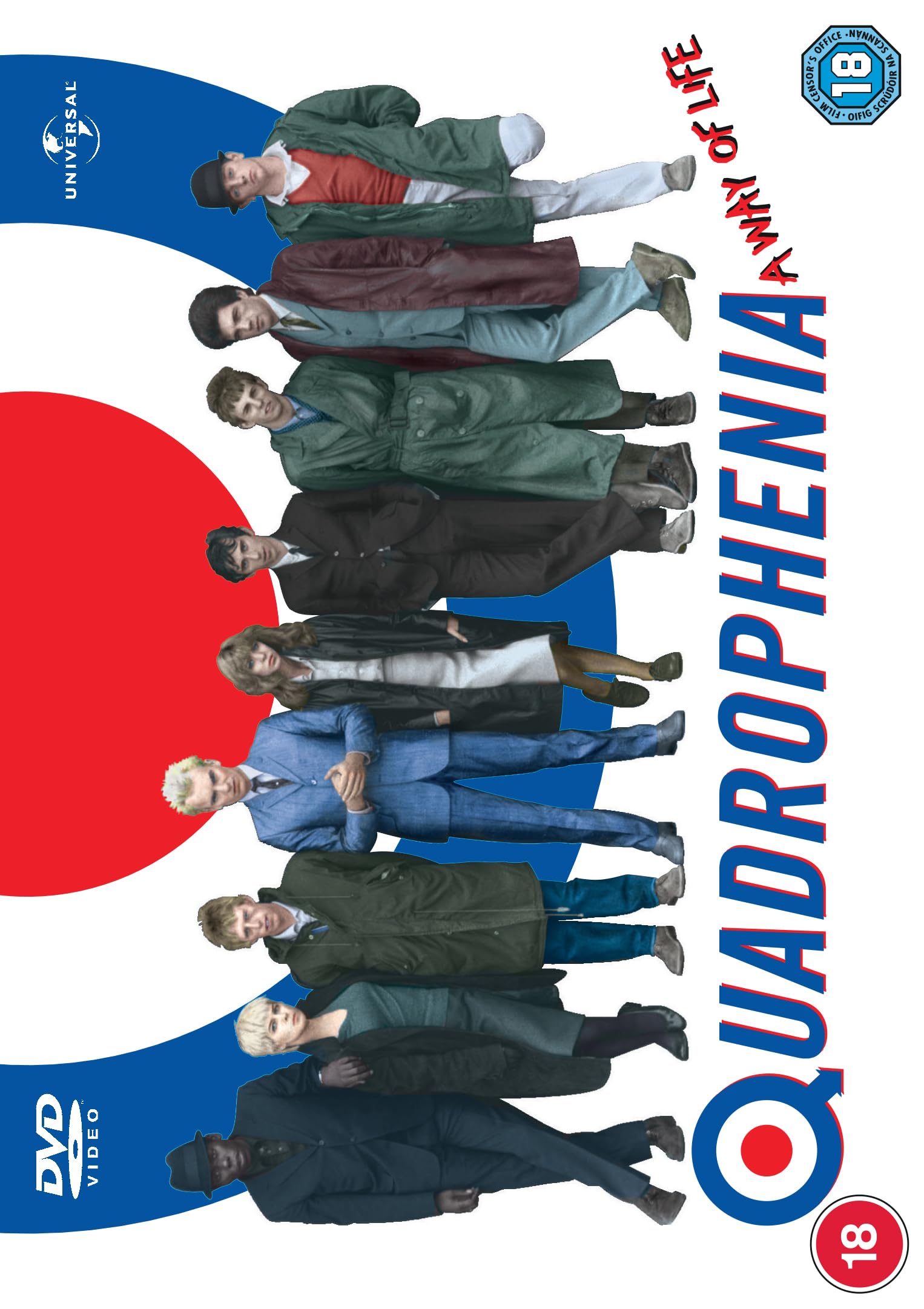 Universal Pictures Quadrophenia DVD & Blu-ray Rating: Suitable for 18 years and over