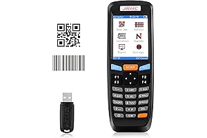 JRHC Collector Counter 2.4G Wireless Inventory Scanner with Software for Warehouse, Library