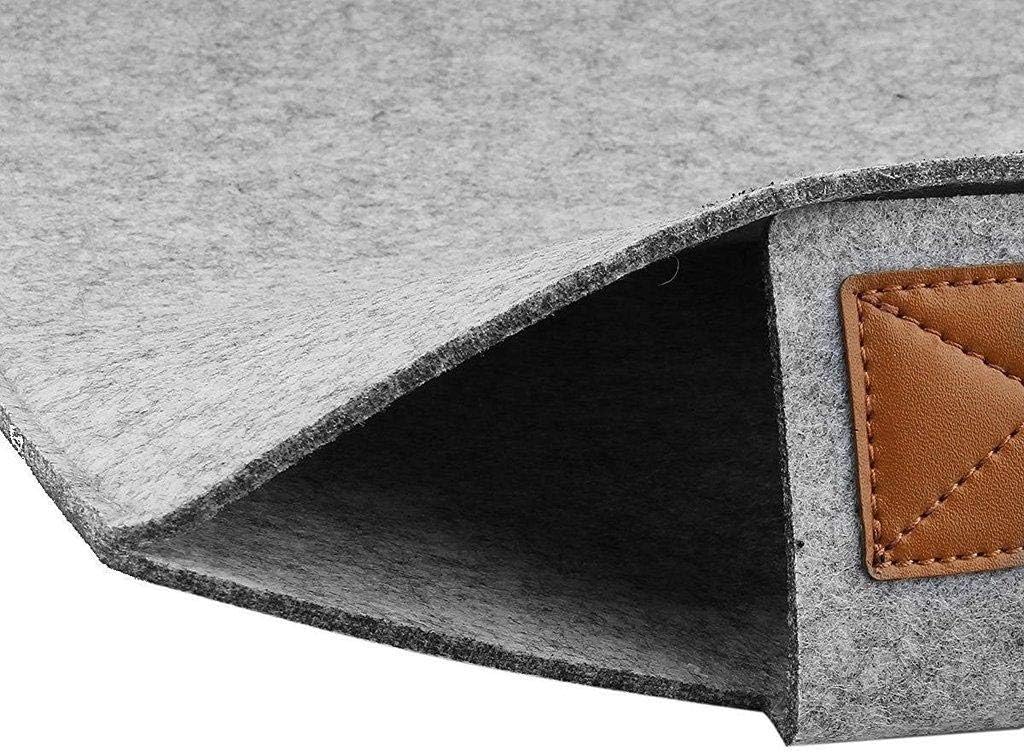 INF Bag - Compatible with Macbook Air / Pro 13 inch - Wool Felt Dark Grey image 3