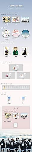 Miniatura 4 de The Boyz The Start 2nd Mini Album C Go Ver 80p Folleto+1p PhotoCard+1p Post+1p Tarjeta de Foto+Pegatina+Pre-Artículo Polaroid K-POP Sellado