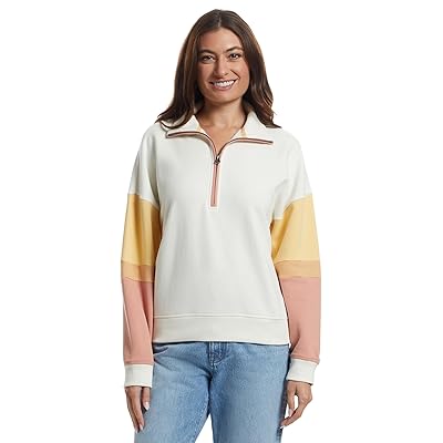 Faherty High Standard Fleece Quarter Zip Women
