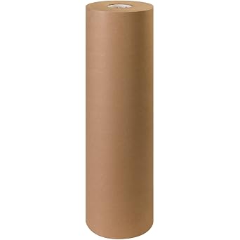 Boxes Fast Kraft Paper Roll, 60#, 30" x 600, Kraft, Pack of 1 Roll