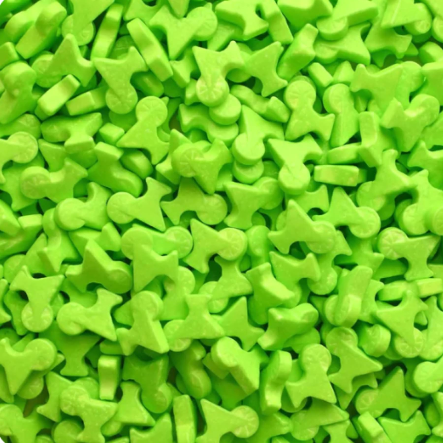 Amazon.com: Margarita Shaped Hard Candy Sprinkles Edible Confetti ...