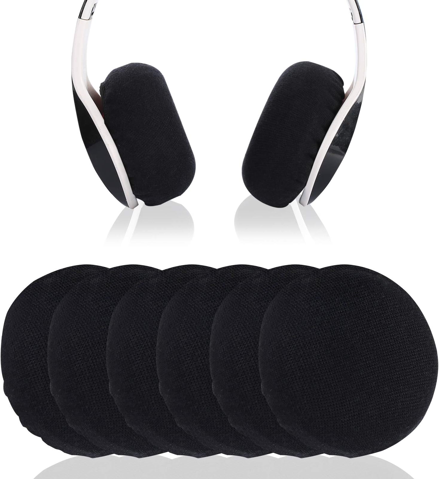 100 Pcs Nonwovens Earphone Covers Stretchable Headphone Covers, Dust