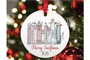 Swiftie Christmas Ornament, 2023 Book Club