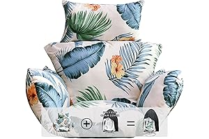 Waterproof Egg Chair Cushion with Breathable Pillow