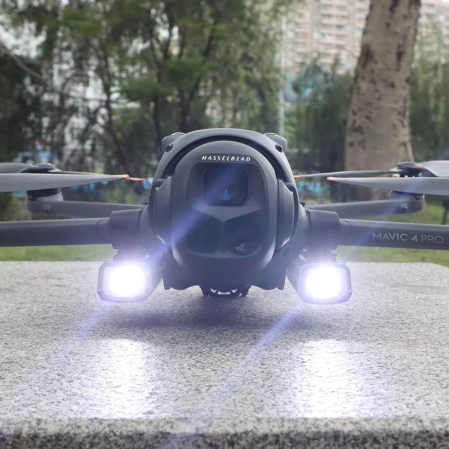 Drone Lights for DJI Mavic 4 Pro Night Flying, Searchlight Adjustable Brightness Flight Signal Lamp Fill Light Led Compatible with DJI Mavic 4 Pro Accessories