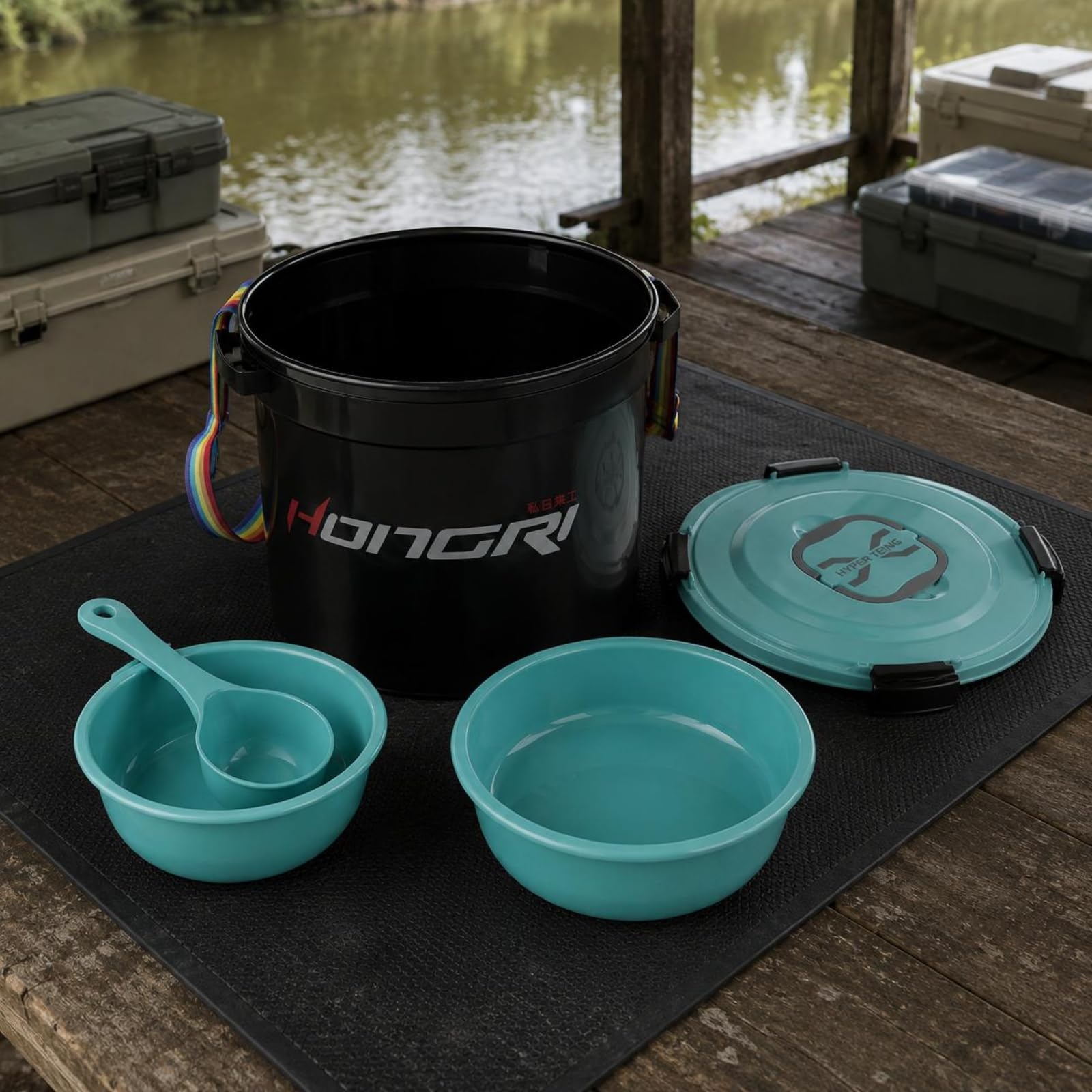 Contenitore Esche da Pesca Secchio per, style to 2