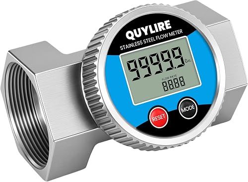 IP68 2 Inch Stainless Steel Flow Meter for Water, Fuel & Chemicals