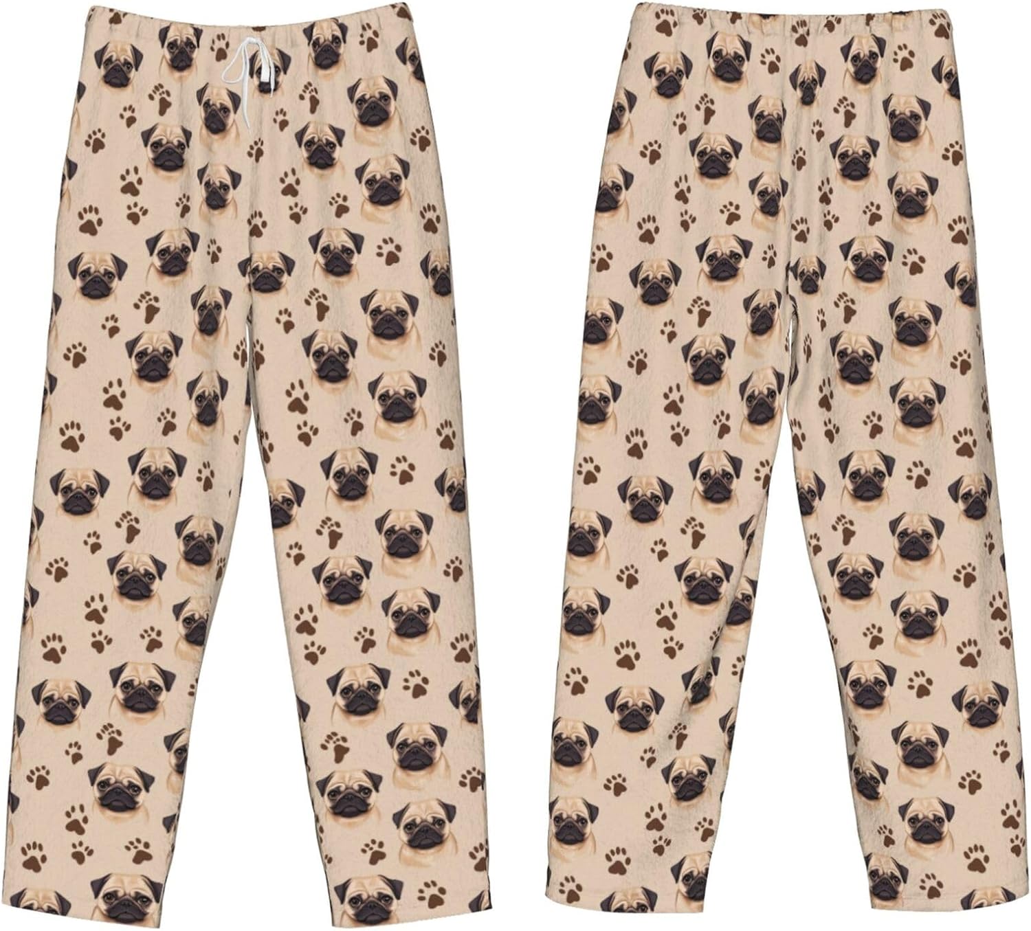 Mens Christmas Flannel Fleece Pajama Pants Men's Sleepwear Bottoms Lounge Pjs Pants with Pockets S-5XL - Image 4