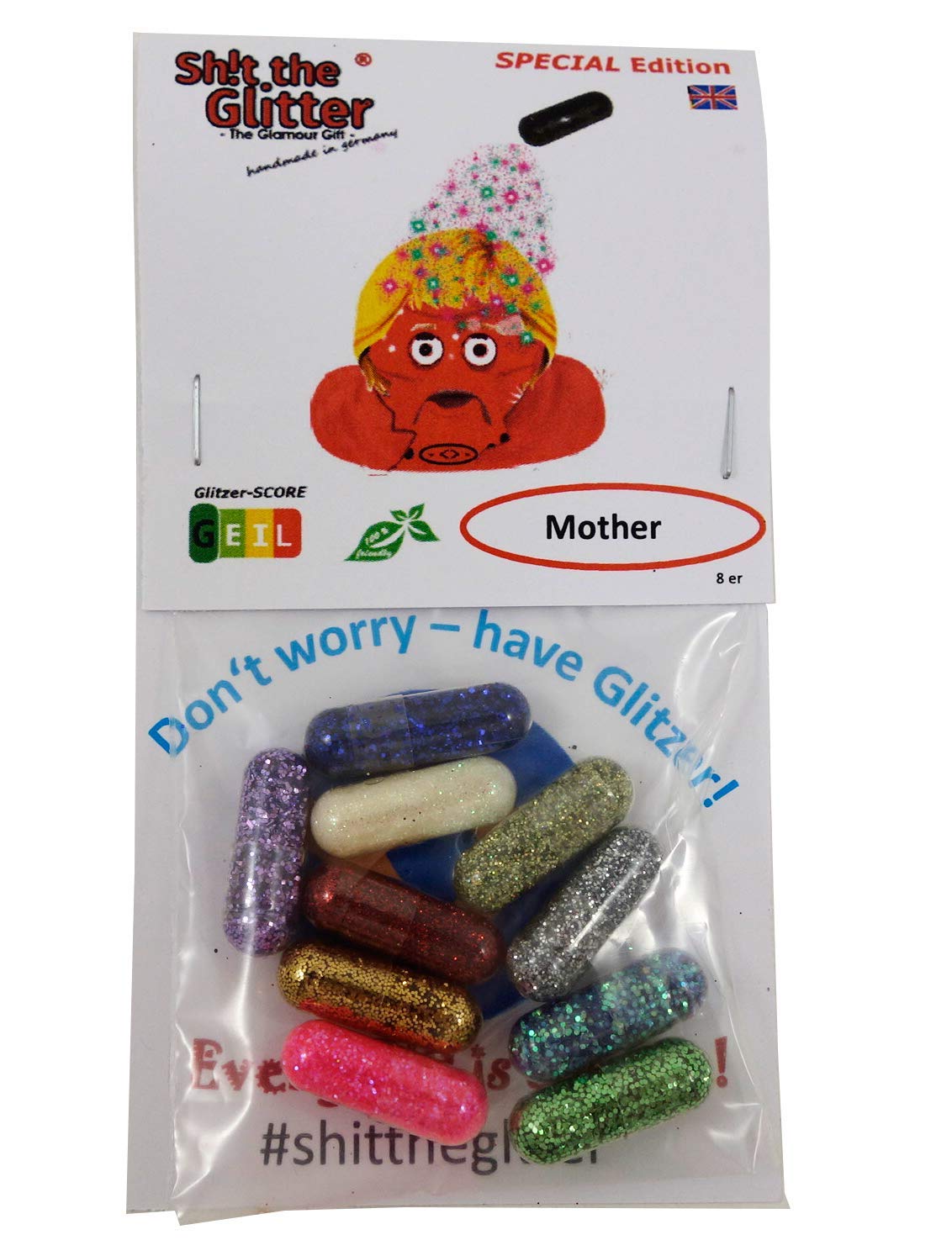 STG Shit the Glitter -"Mother" SPECIAL Edition/Mother's Day/Gift/Joy/Surprise/Joke/Humor/Present