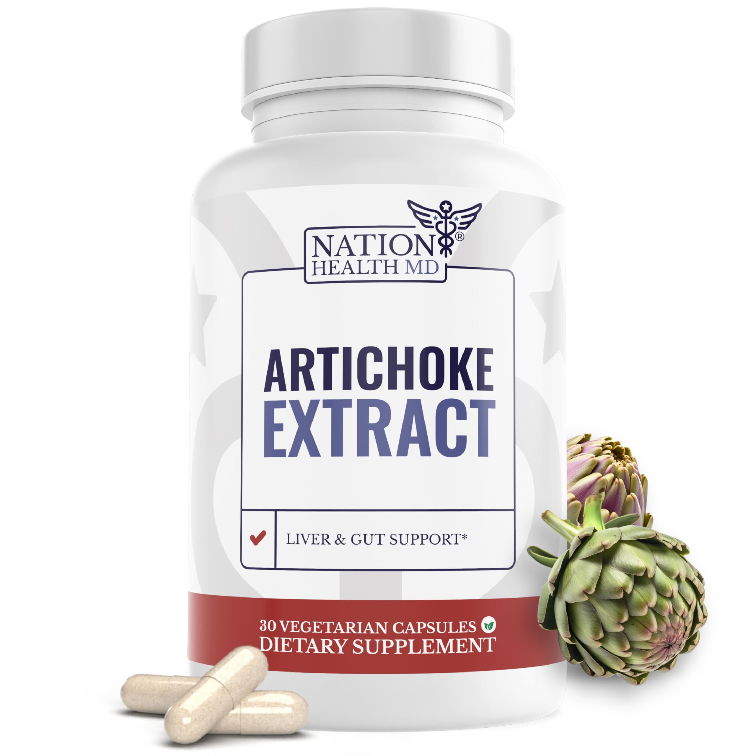 Artichoke Extract 500 mg | Liver Support Supplements