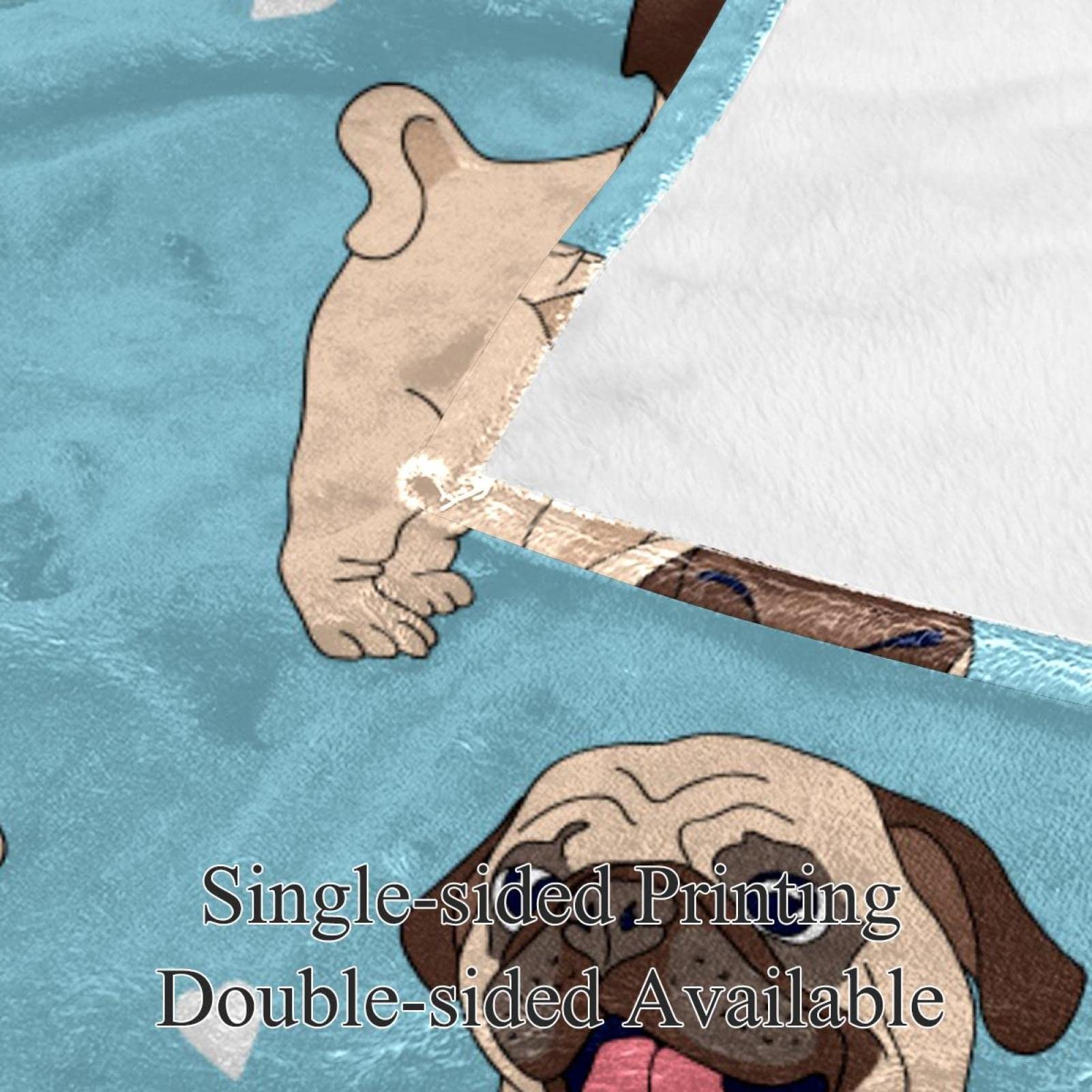 Manta de forro polar para sofá, sofá o cama, acogedora, suave, para perros y cachorros