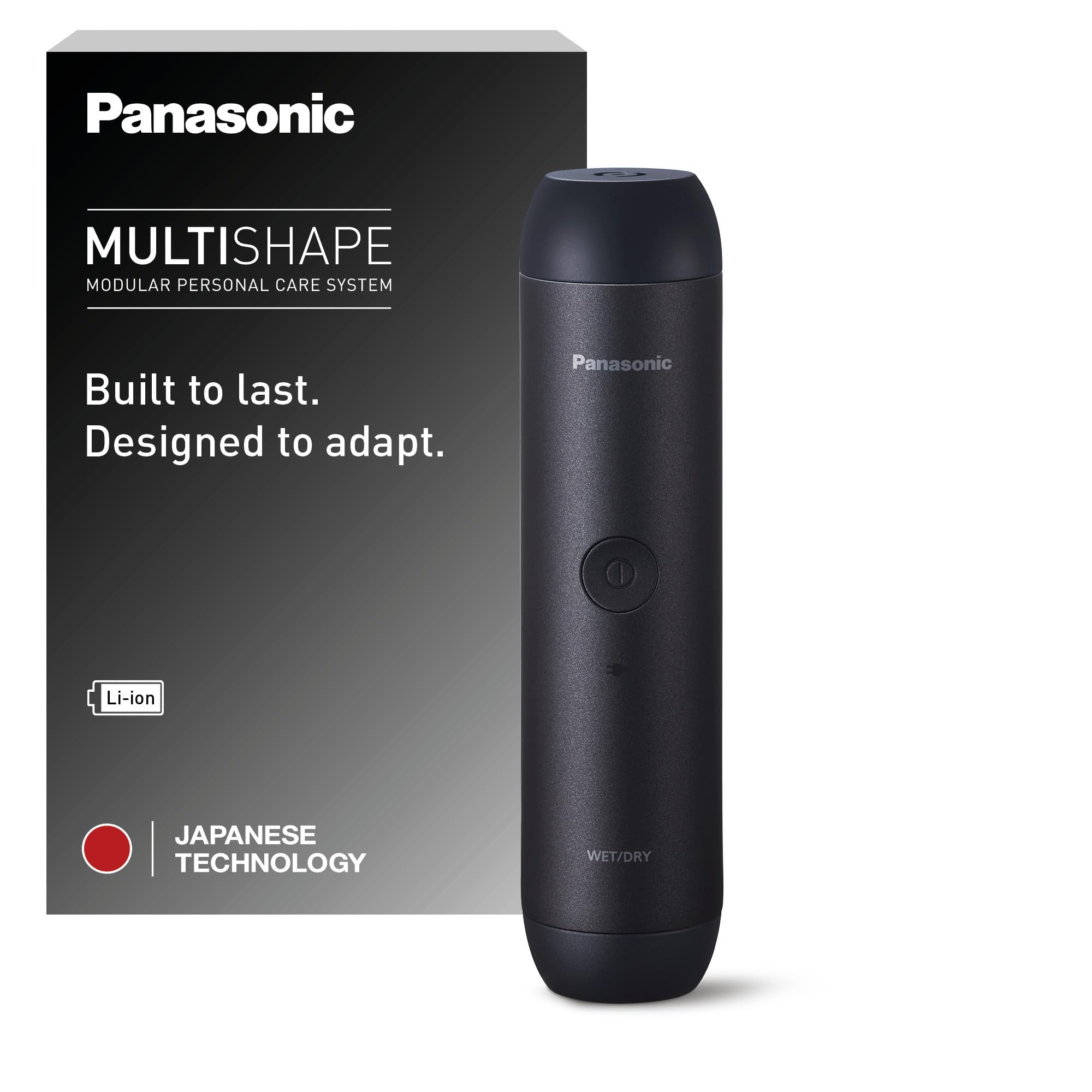 Panasonic Multishape ER-CBL1 Handstück, Lithium-Ionen-Akku, Schwarz