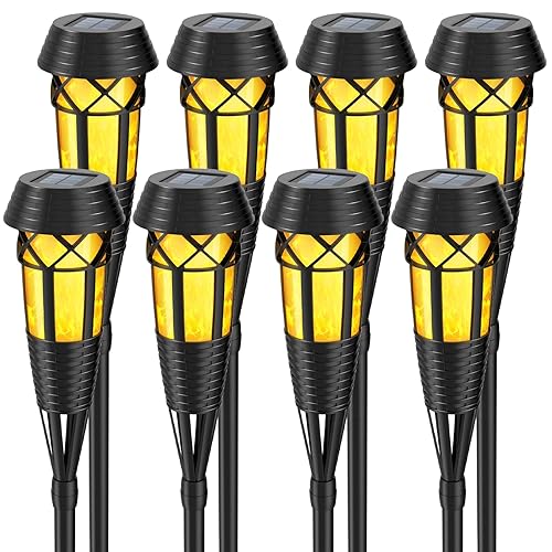 Flickering Flames Torch Light Solar Garden Lights Waterproof Landscape Lighting