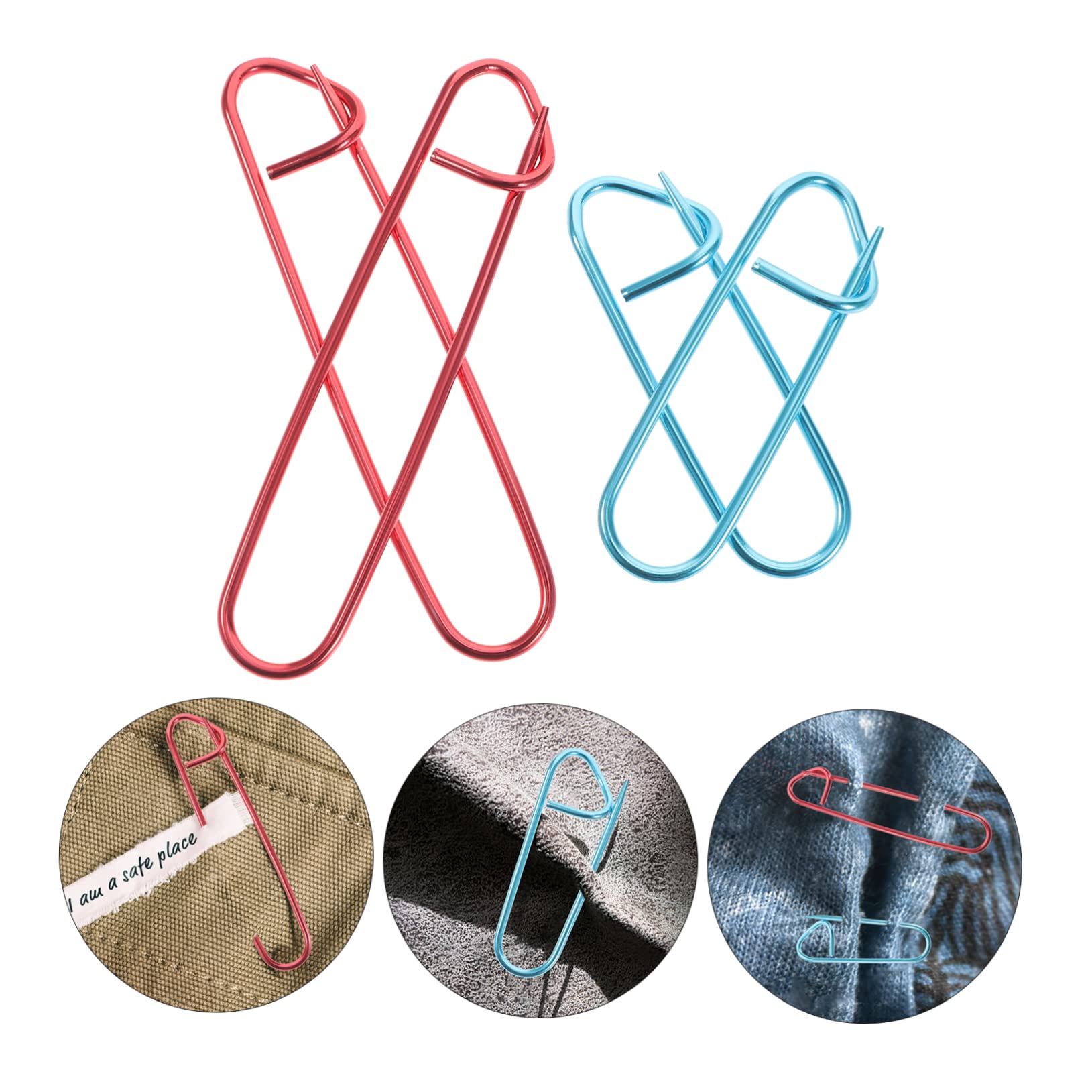 Tofficu 200stücke Bunte Sicherheitsnadeln Knitting Nadelstopper Und Markierungsclips Für Strick Und Häkelprojekte Praktische Werkzeuge Für Anfänger Und Profis
