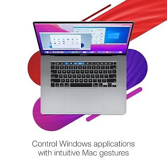 Parallels Desktop 19 for Mac | Run Windows on Mac Virtual Machine Software | 1 Device | 1 User | 1 Year | Mac | Code [Courier]