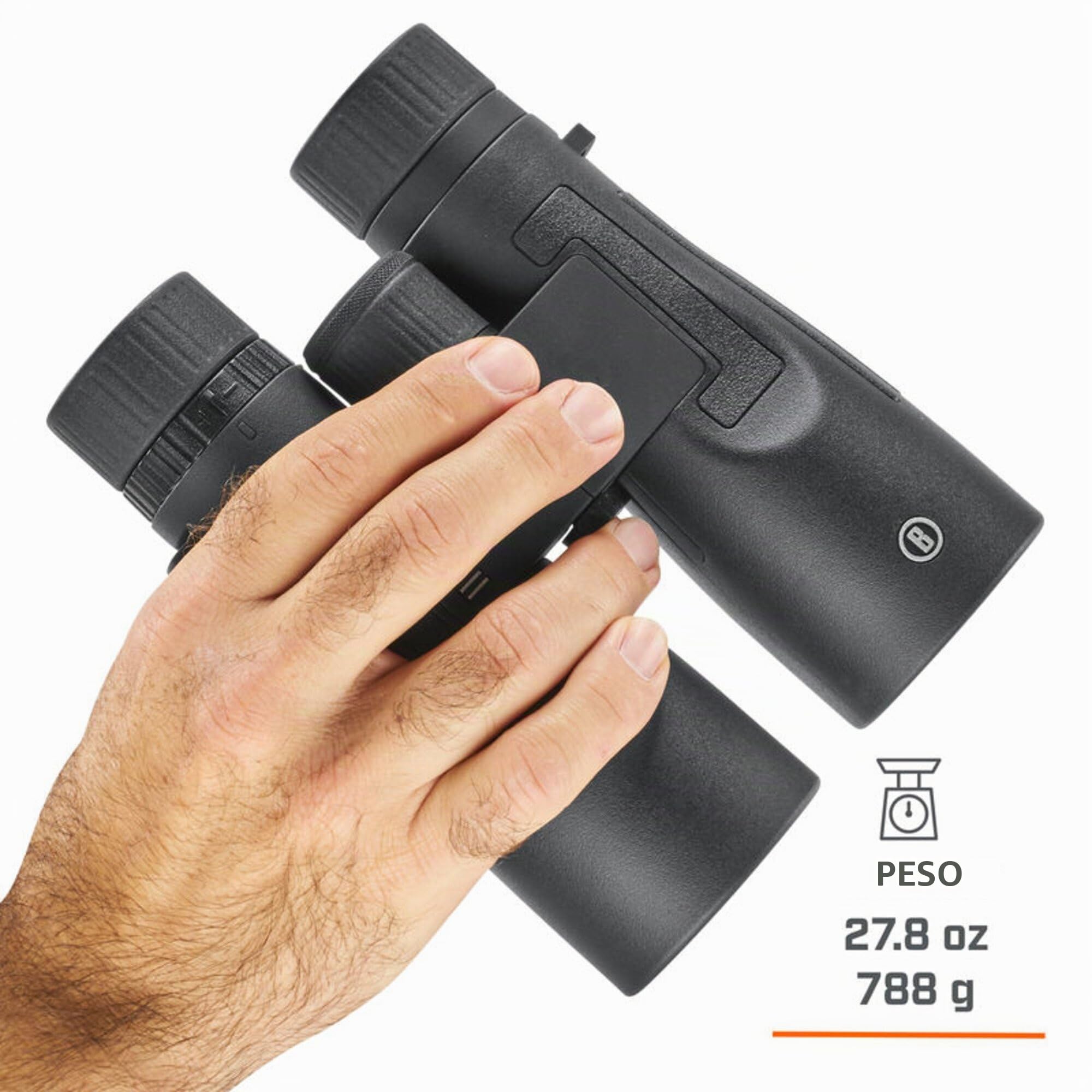 Bushnell - Legend - Prismáticos - 10x50 - Prisma de Techo - Negro - Multirecubrimiento Total - BB1050W
