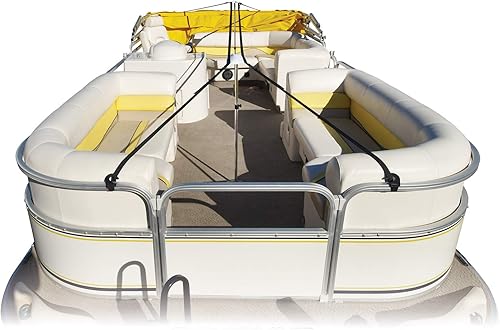 Ridgeline by Eevelle, WARL-PSS, sistema de soporte de cubierta de barco pontón, 336 pulgadas de largo x 60 pulgadas de ancho x 48 pulgadas de alto,