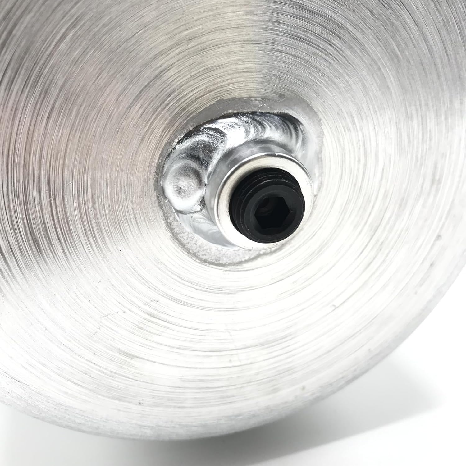 JSD 1 1/4 Gal 6x12" Auxiliary Aluminum Vertical Fuel/Gas Tank 1/4"NPT Outlet