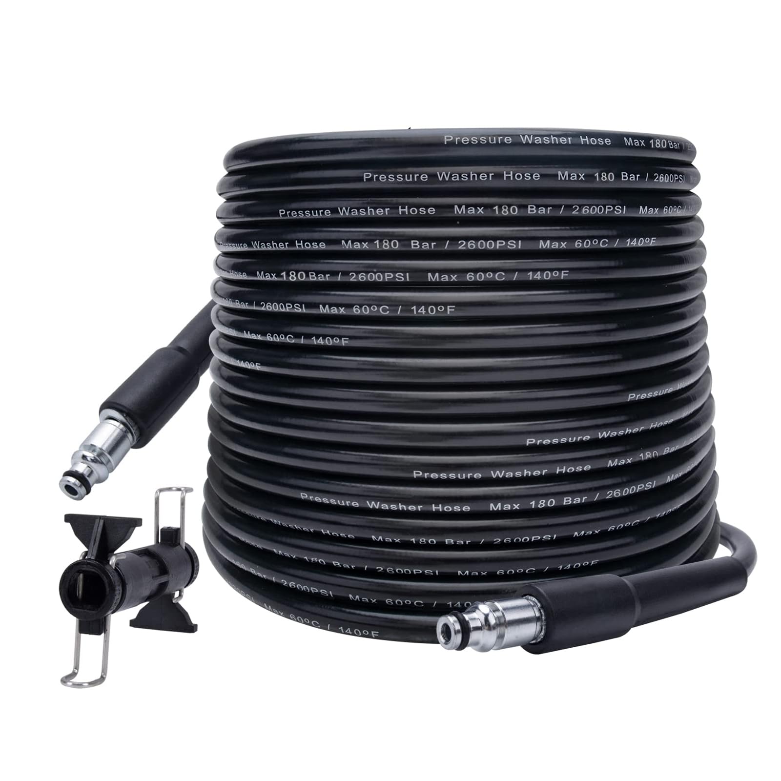 Tubo Ricambio Per Idropulitrice 10m - Compatibile Con Bosch, Black & Decker, Stanley E Altre Marche - Foto 4