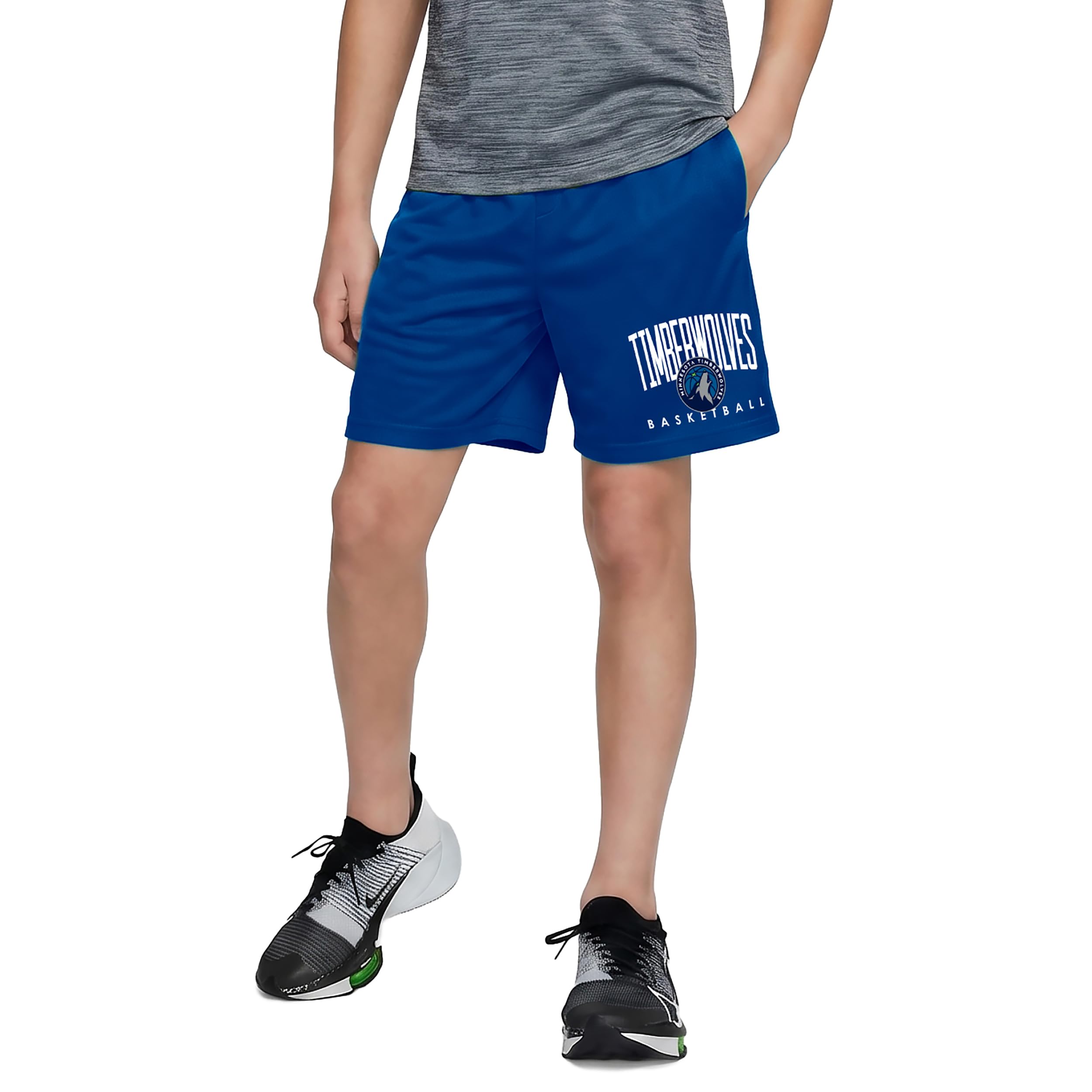 Ultra Game Pantalones cortos de baloncesto oficiales de la NBA Teamster para niños