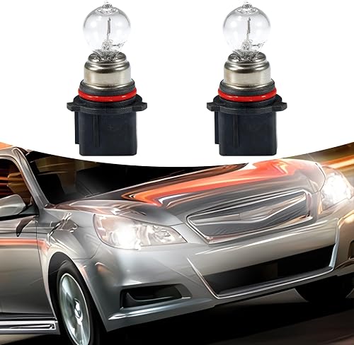 2 PCS Car Halogen Fog Light Bulb, PSX26W 3200-3500K Clear…