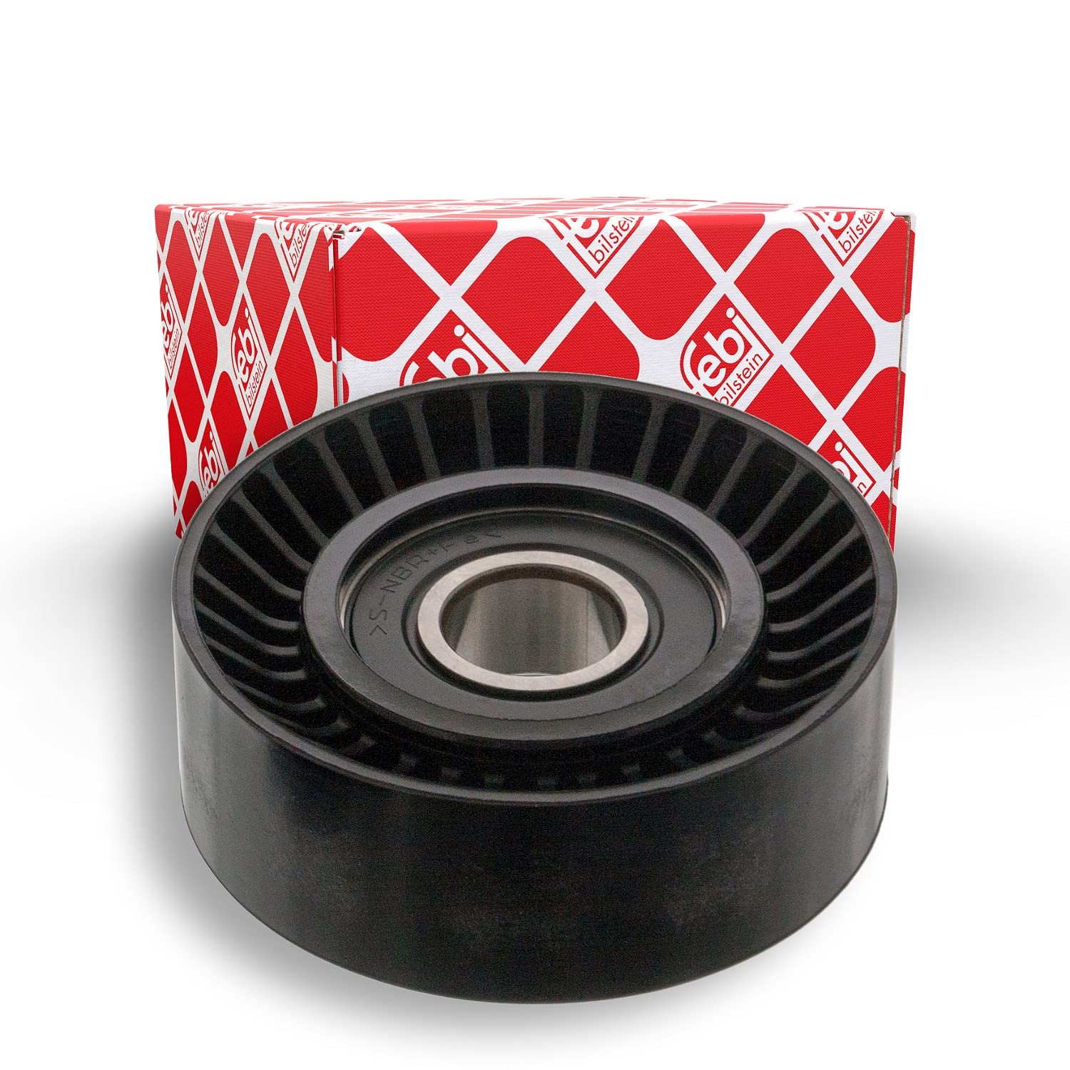 febi bilstein 19871 Idler Pulley for auxiliary belt, pack of one