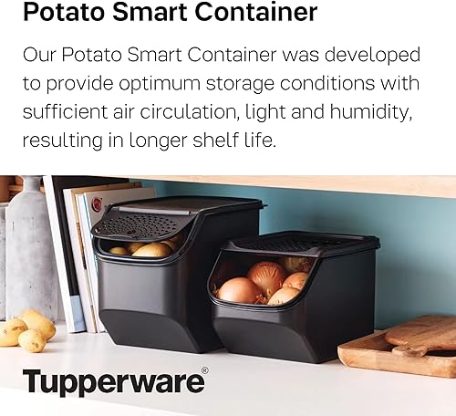 Miniatura 2 de Tupperware Brand Potato Smart Container - Extiende la vida útil de las papas, incluidas las batatas, fácil de limpiar