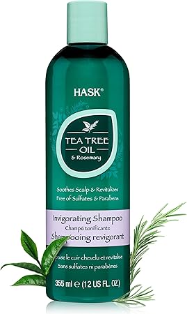 Hask Invigorating Tea Tree Oil Shampoo Thickening For All Hair Types Color Safe And Cruelty-free - 1 355ml Bottle Pack Of 1 Amazoncouk Beauty