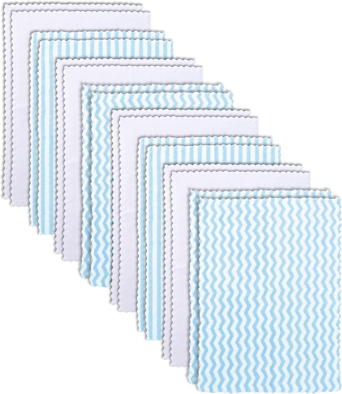 Débarbouillettes pour peau sensible de bébé gants de toilette haute douceur lot de 16