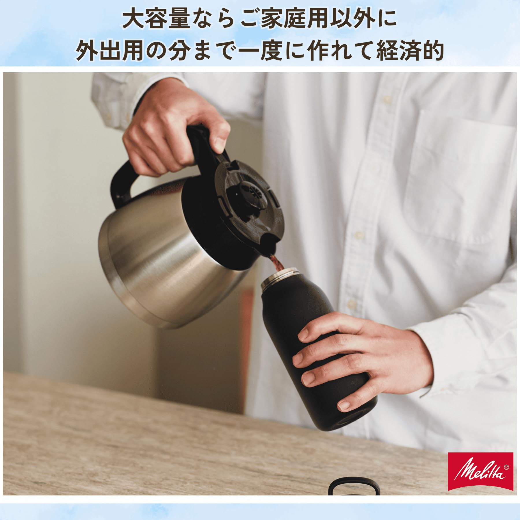 Amazon | メリタ(Melitta) コーヒーメーカー 新イージートップサーモ